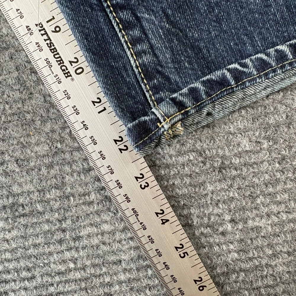 Old Navy Kids Boys Size 8 Regular Bootcut Dark Wash Blue Denim Jeans 100% Cotton